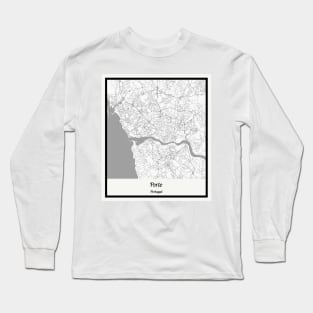 Map of Porto - Portugal Long Sleeve T-Shirt